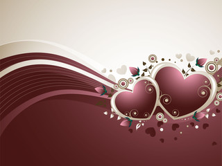 Rose Valentine's Background