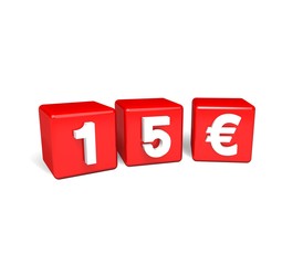 15 Euro Cubes