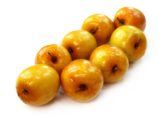 Juicy jujube fruits