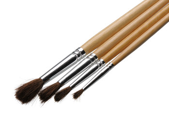 Fototapeta premium Set of brushes for painting.