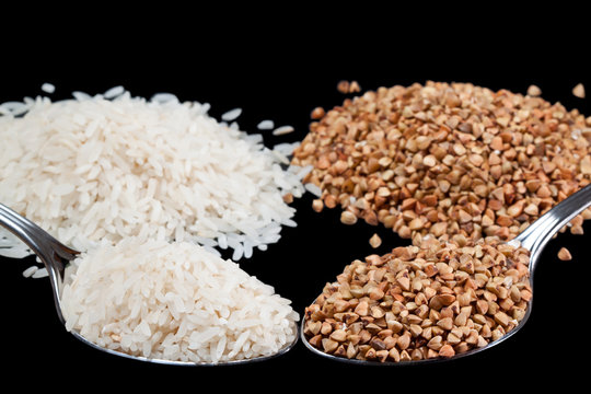 Rise and buckwheat