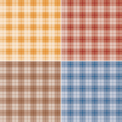 Abstract scottish plaid