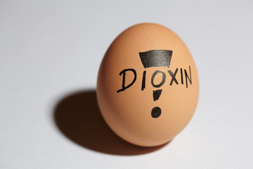 Ei mit Dioxinbelastung
