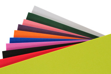 Foam palette. Isolated