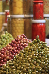 Marrakech Maroc Morocco food olives oliven marché market