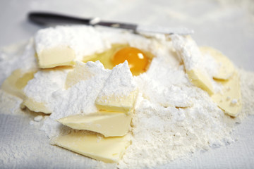 Preparing of dough