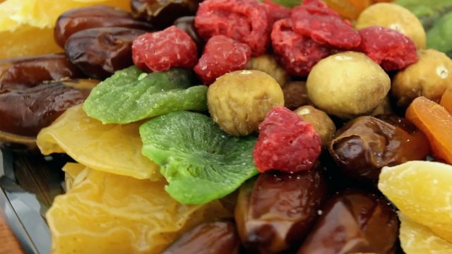 fruits secs confits