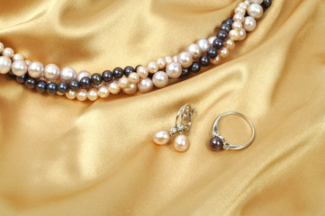 Silk and pearls