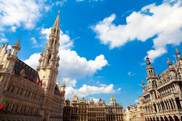 Fototapeta na wymiar Grand Place, Bruksela