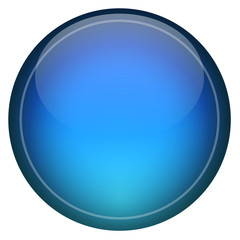Fototapeta na wymiar Blue Icon Button