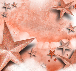 Pink Star Love Background