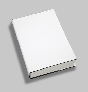 Blank hardcover book stock photo. Image of paper, template - 17350178