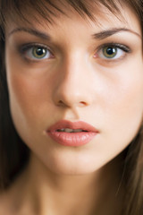 Fototapeta premium Young beautiful woman