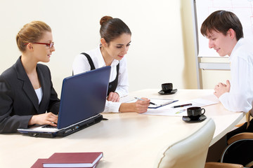 Obraz premium Business people