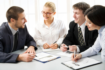 Fototapeta premium Modern business people