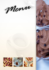 Menu carte restaurant gastronomie cuisine bistrot repas