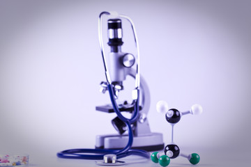 stethoscope and atoms