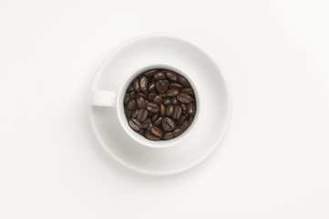 Cup with beans