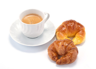 Caffè e croissant