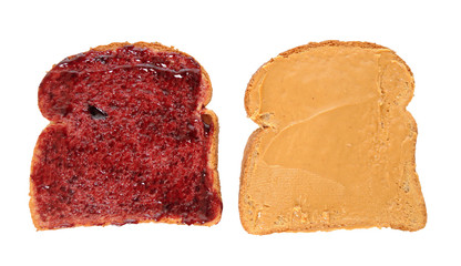 Peanut Butter Jelly Sandwich Slices - Powered by Adobe