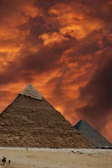Foto op Canvas piramide di cheope © michele.pautasso