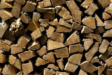 Holzscheite