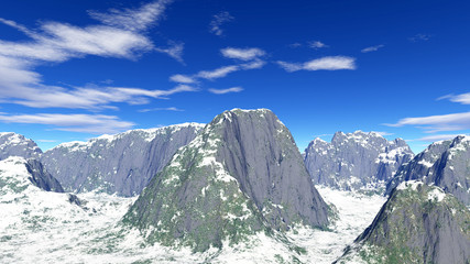 beautiful winter landscape