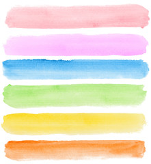 Naklejka premium watercolor banners