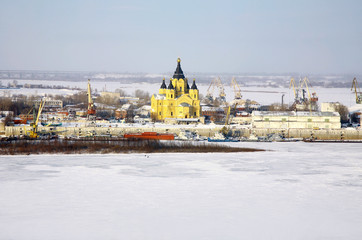 Cathedral Alexander Nevsky in Nizhny Novgorod, Russia