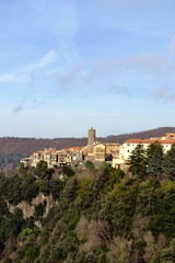 Fototapeta na wymiar Nemi (Regionalny Park Castelli Romani)