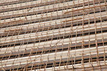 bamboo scaffolding