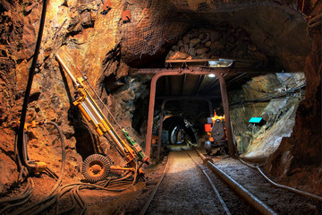 Historical gold, silver, copper mine