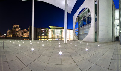 Regierungsviertel Berlin Panorama