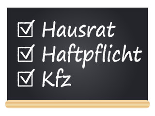 Obraz premium Versicherungen