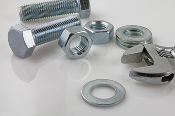 nuts bolts wrench