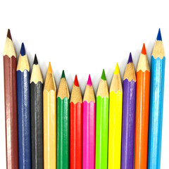 Fototapeta premium colorful crayon