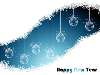 Beautiful Happy New Year background