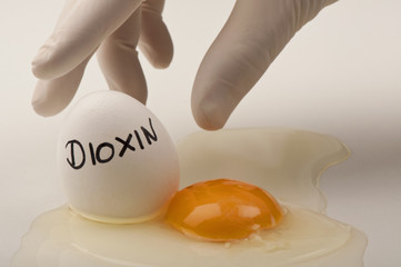Dioxinei mit Hand