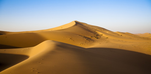 Fototapeta na wymiar Piasek pustyni, china