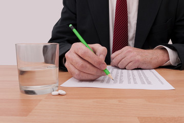 Business budget headache - differential focus