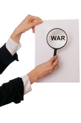 war