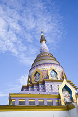 Fototapeta premium thai temple,Tha Ton Temple Chiang Mai Thailand