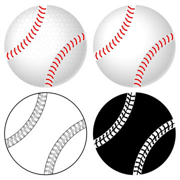 baseball ball set
