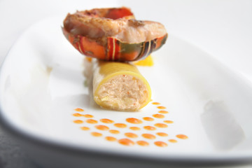 grilled lobster