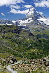 Wanderparadies Fluhalp - Matterhorn
