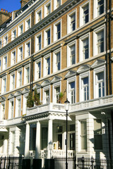 Georgian terraced town houses