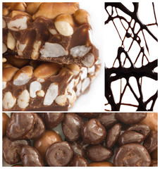 chocolate collage