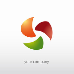 Obraz premium logo entreprise, énergie
