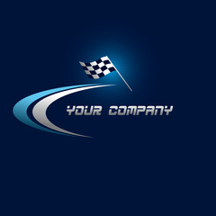 logo entreprise, course automobile