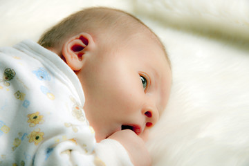 Baby Finger nuckeln